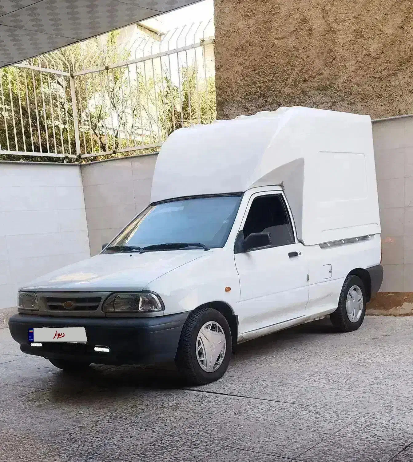 پراید وانت با اتاق فایبر گلاس۱۴۰۳معاوضه با سواری|خودرو سواری و وانت|شیراز, آزادگان|دیوار