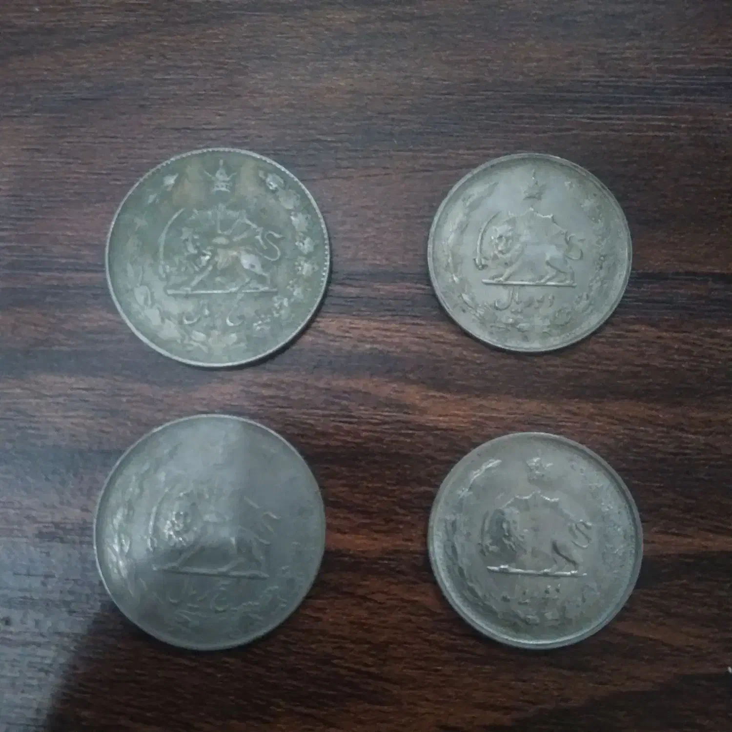 سکه قدیمی کلکسیونی|کلکسیون سکه، تمبر، اسکناس|سنگر, |دیوار