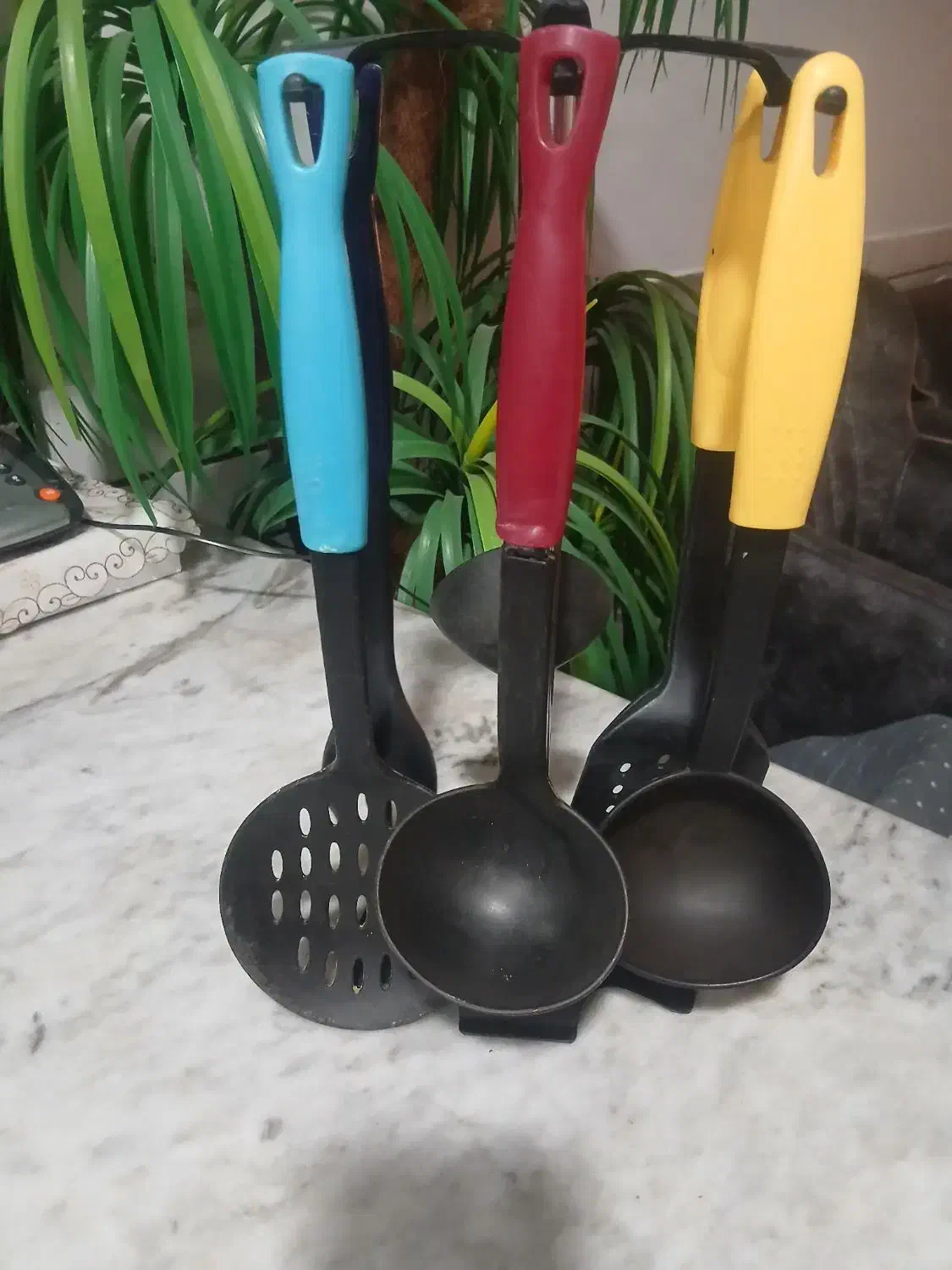 کفگیر و ملاغه نسوز|ظروف پخت‌وپز|دزفول, |دیوار