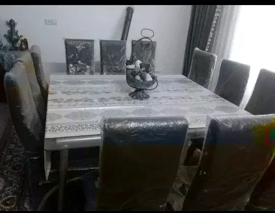 دودست غذاخوری ۶نفره|میز و صندلی غذاخوری|شیروان (خراسان), |دیوار
