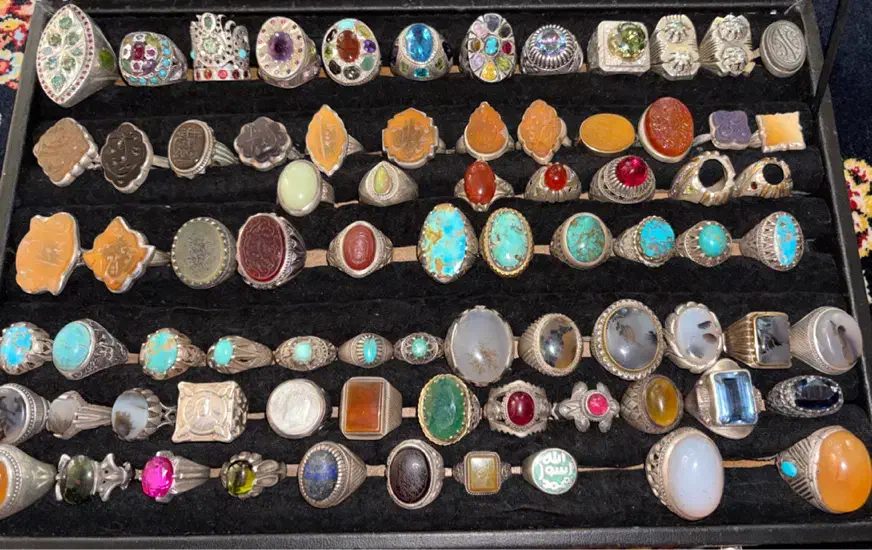 کلکسیون انگشتر|کلکسیون اشیاء عتیقه|سیرجان, |دیوار