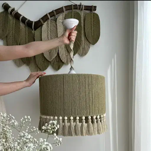 لوستر و آباژور|لوستر و چراغ آویز|قم, باجک دو|دیوار