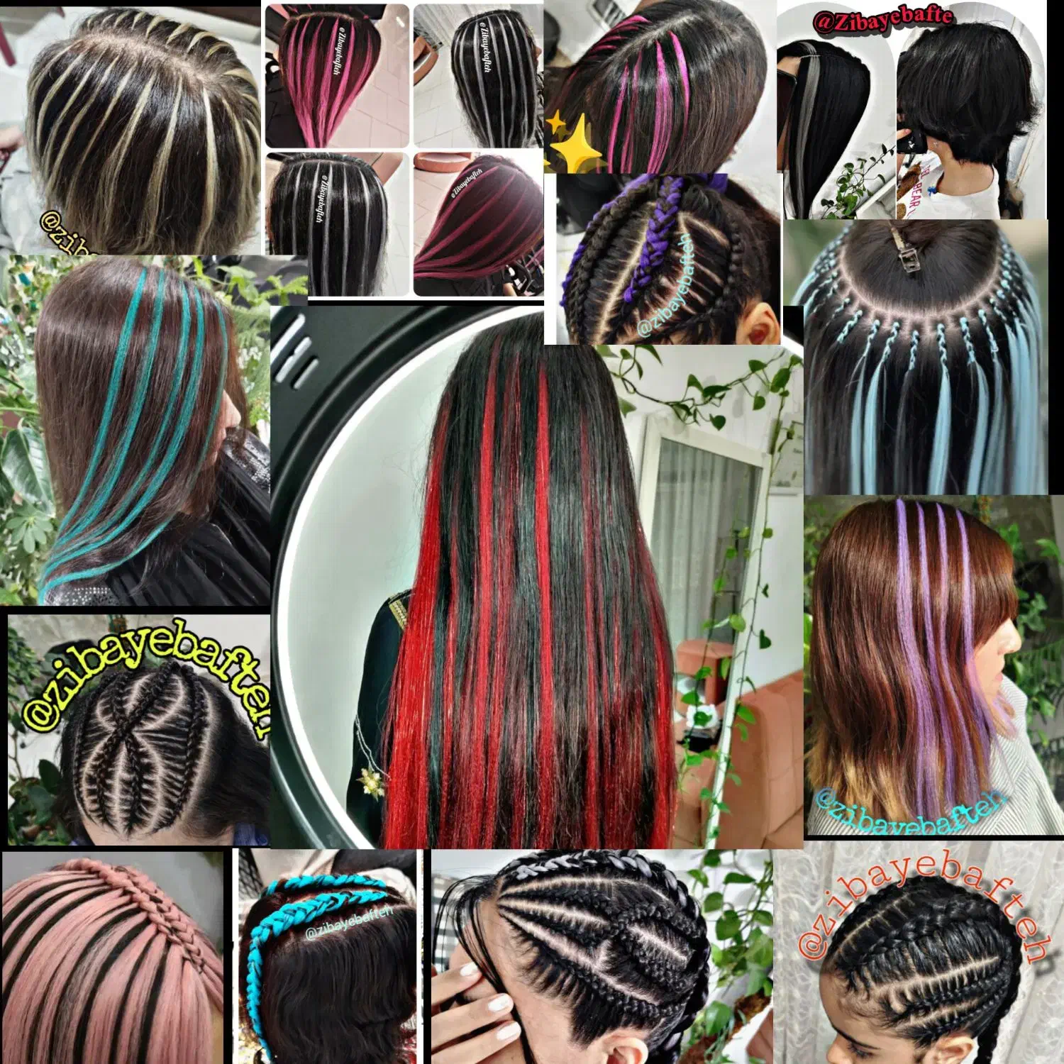 اکستنشن مو تخفیف ویژه/ بافت حرفه ای|خدمات آرایشگری و زیبایی|زابل, |دیوار