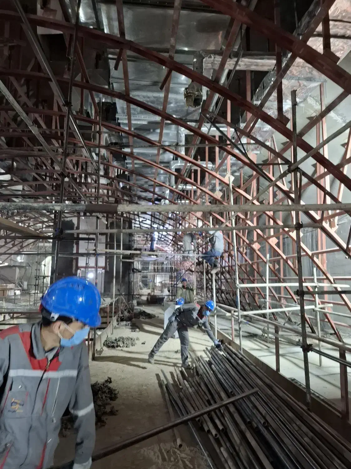 داربست فلزی سهیلی / طبل|خدمات پیشه و مهارت|قشم, |دیوار