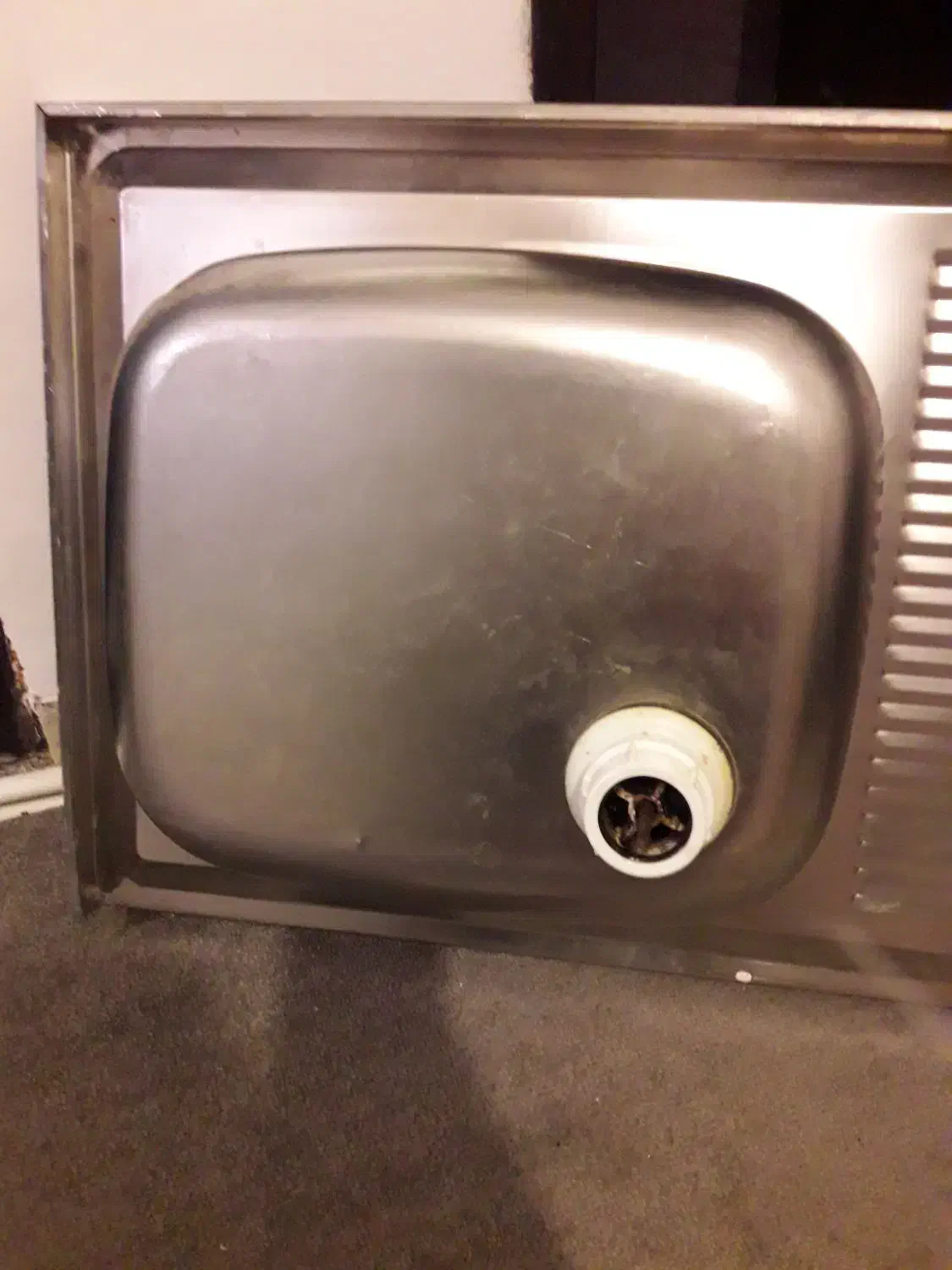 سینگ ظرفشویی در حد نو سالم|مصالح و تجهیزات ساختمان|دره شهر, |دیوار