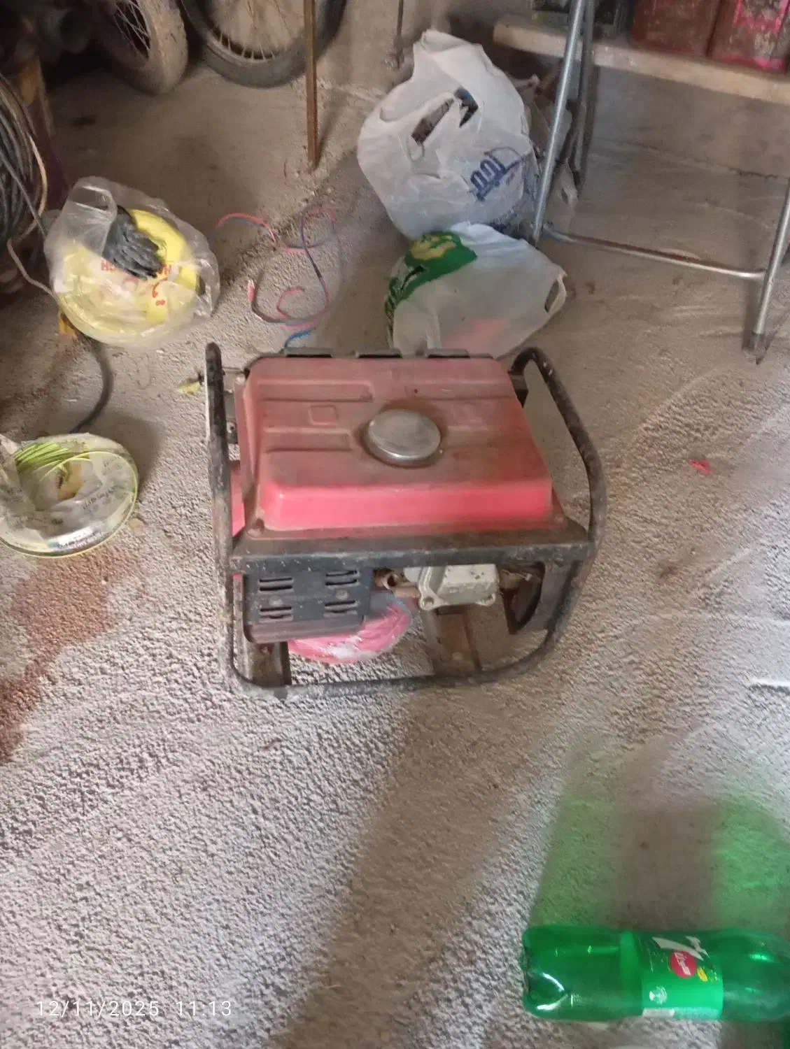 موتور برق.تانک هزار.با گاری پس تراکتوری|ماشین‌آلات صنعتی|تاکستان, |دیوار