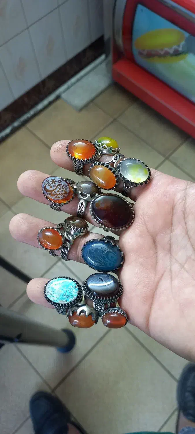 انگشتر|زیورآلات و اکسسوری|رشت, چله خانه|دیوار