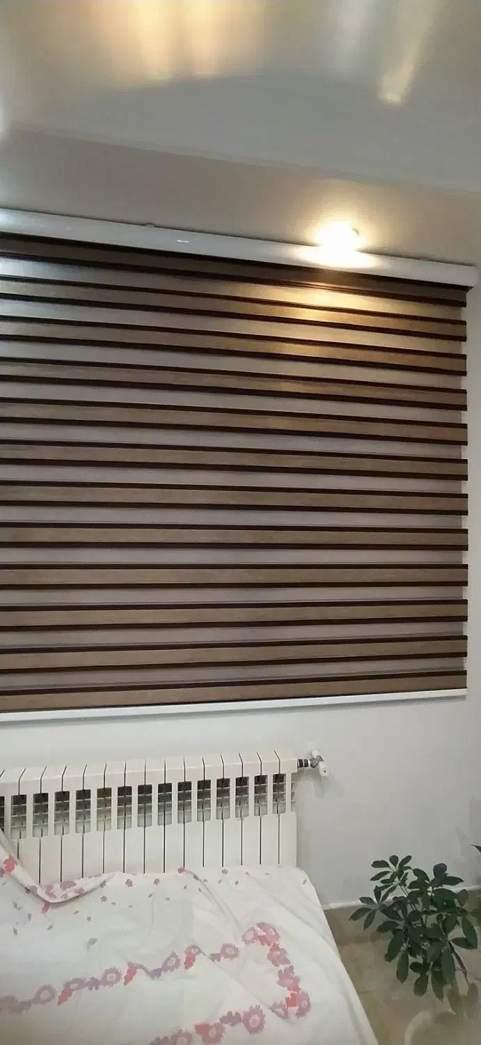 سه پرده تک مکانیزه سایه و روشن|پرده، رانر، رومیزی|شاهینشهر, حافظ شمالی|دیوار