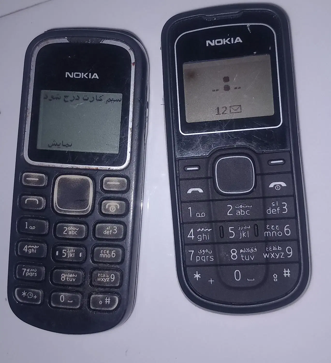 فروش دوعددگوشی نوکیااصلی کارکرده ولی سالم|موبایل|زالیان, |دیوار