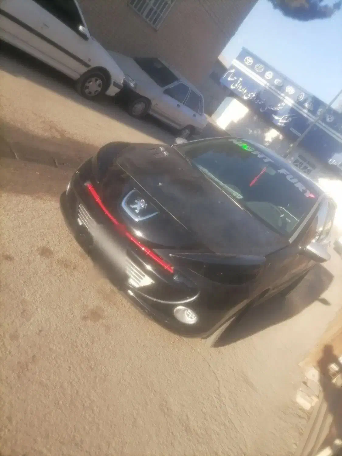 206 تغییر فیس به 207 با 180اسب بخار مسابقاتی|خودرو سواری و وانت|نیشابور, کریم آباد|دیوار