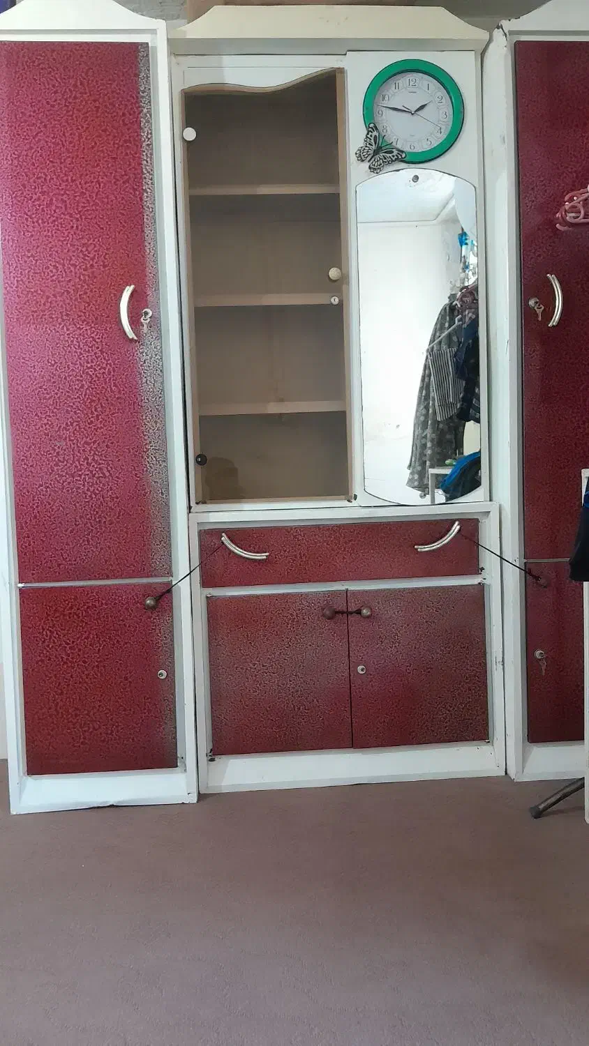 بخاری برقی کمد فلزی|بخاری، هیتر، شومینه|خورموج, |دیوار