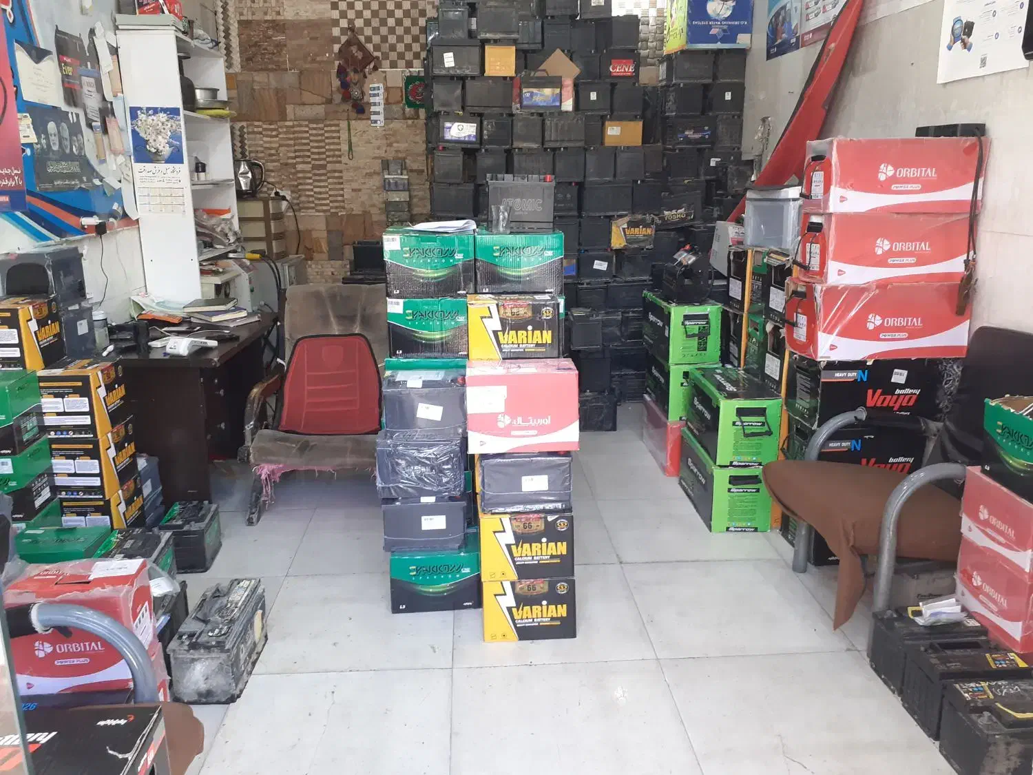 باطری عرفان خدمات ۲۴ ساعته درب منزل|قطعات یدکی و لوازم جانبی|آبادان, |دیوار