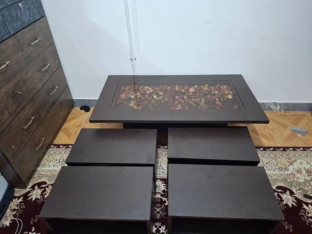 میز عسلی جلو مبلی|مبلمان خانگی و میز عسلی|صومعه‌سرا, |دیوار