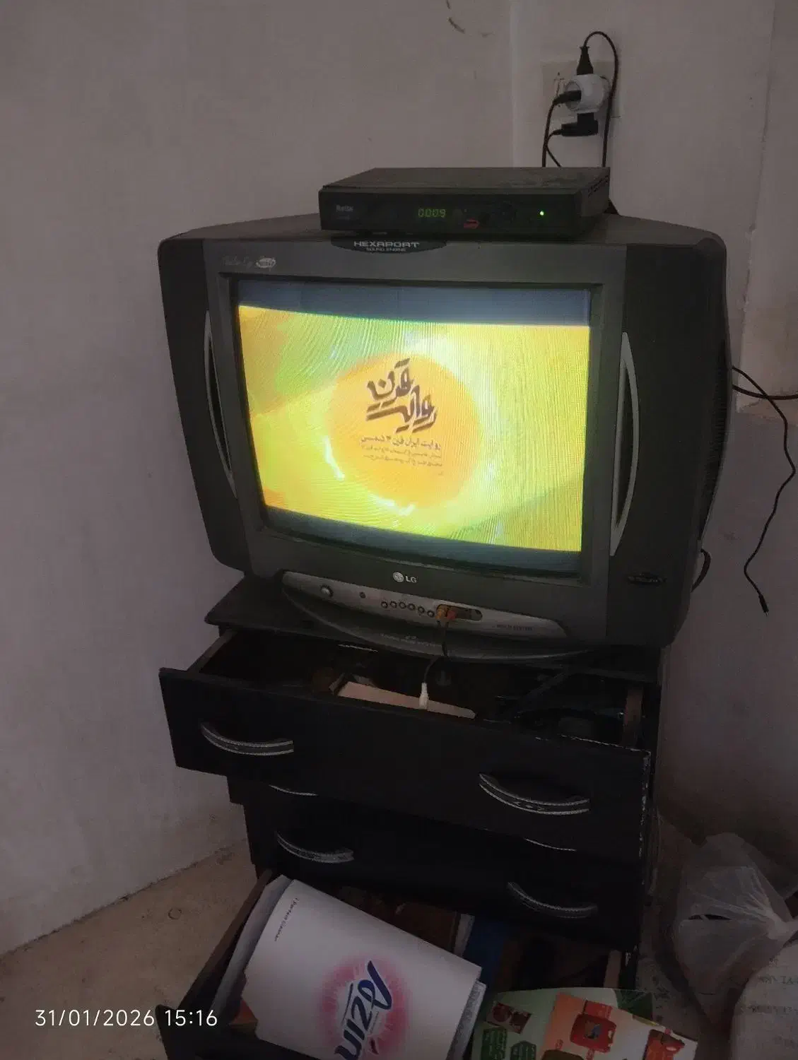 تلویزیون الج29اینچ وگیرنده دیجیتال|تلویزیون و پروژکتور|خرم‌آباد, |دیوار