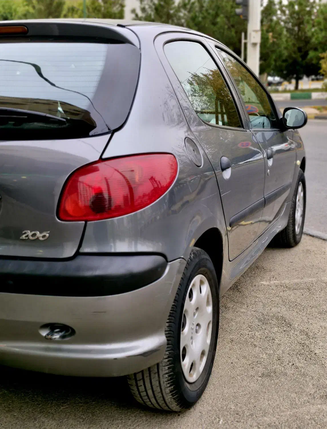 ۲۰۶ تیپ ۵،کم کار ،تک برگ سند|خودرو سواری و وانت|قم, زنبیل آباد|دیوار