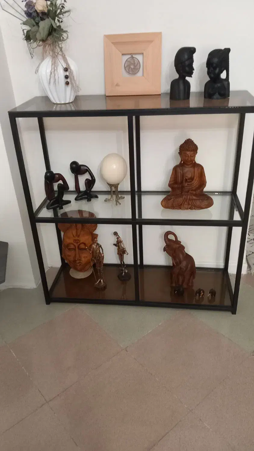 کنسول شیشه و فلز|بوفه، ویترین، کنسول|تهران, صادقیه|دیوار