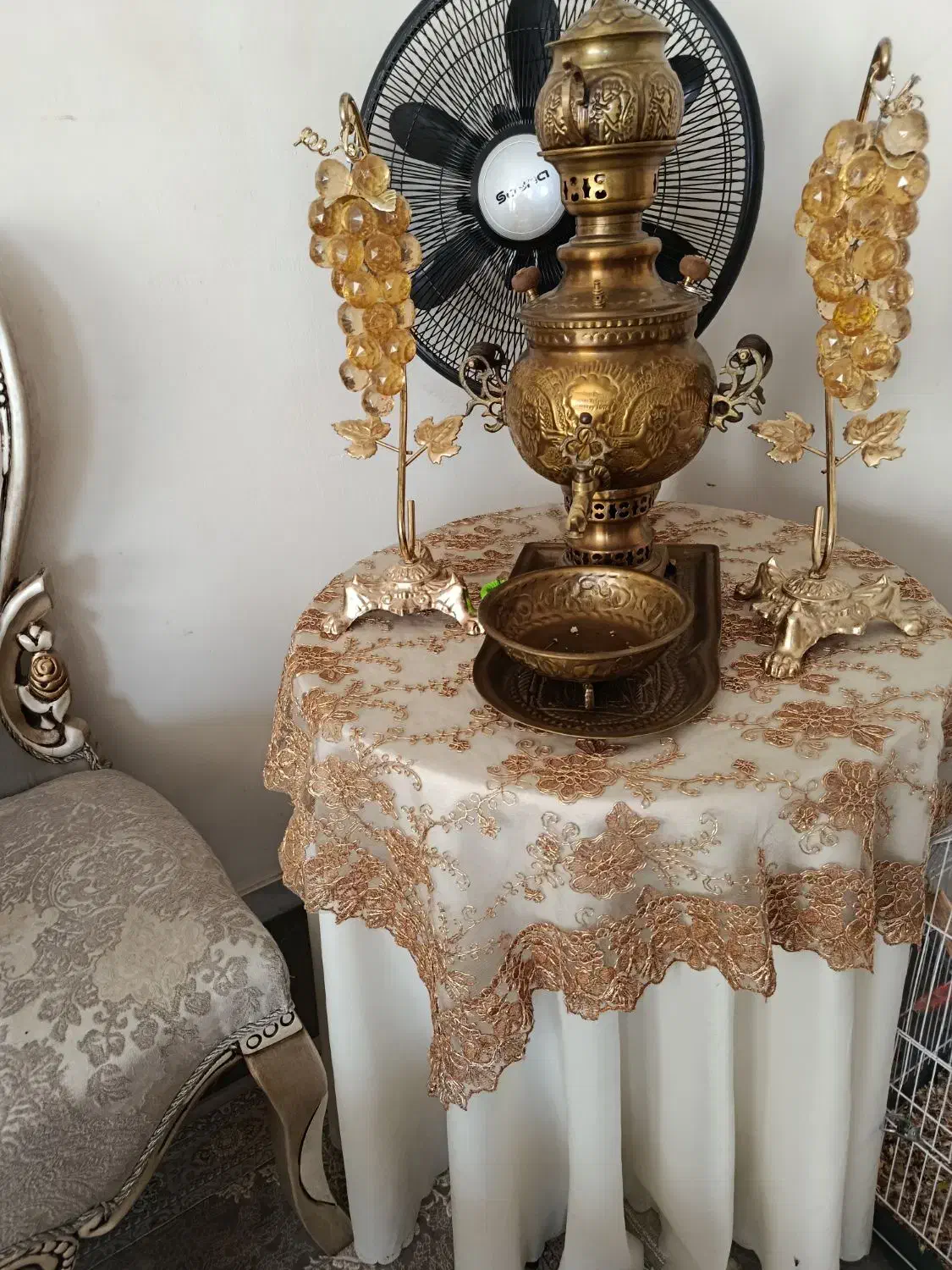 سماوری ذغالی ست کامل|صنایع دستی و سایر لوازم تزئینی|شاهینشهر, گزبرخوار|دیوار