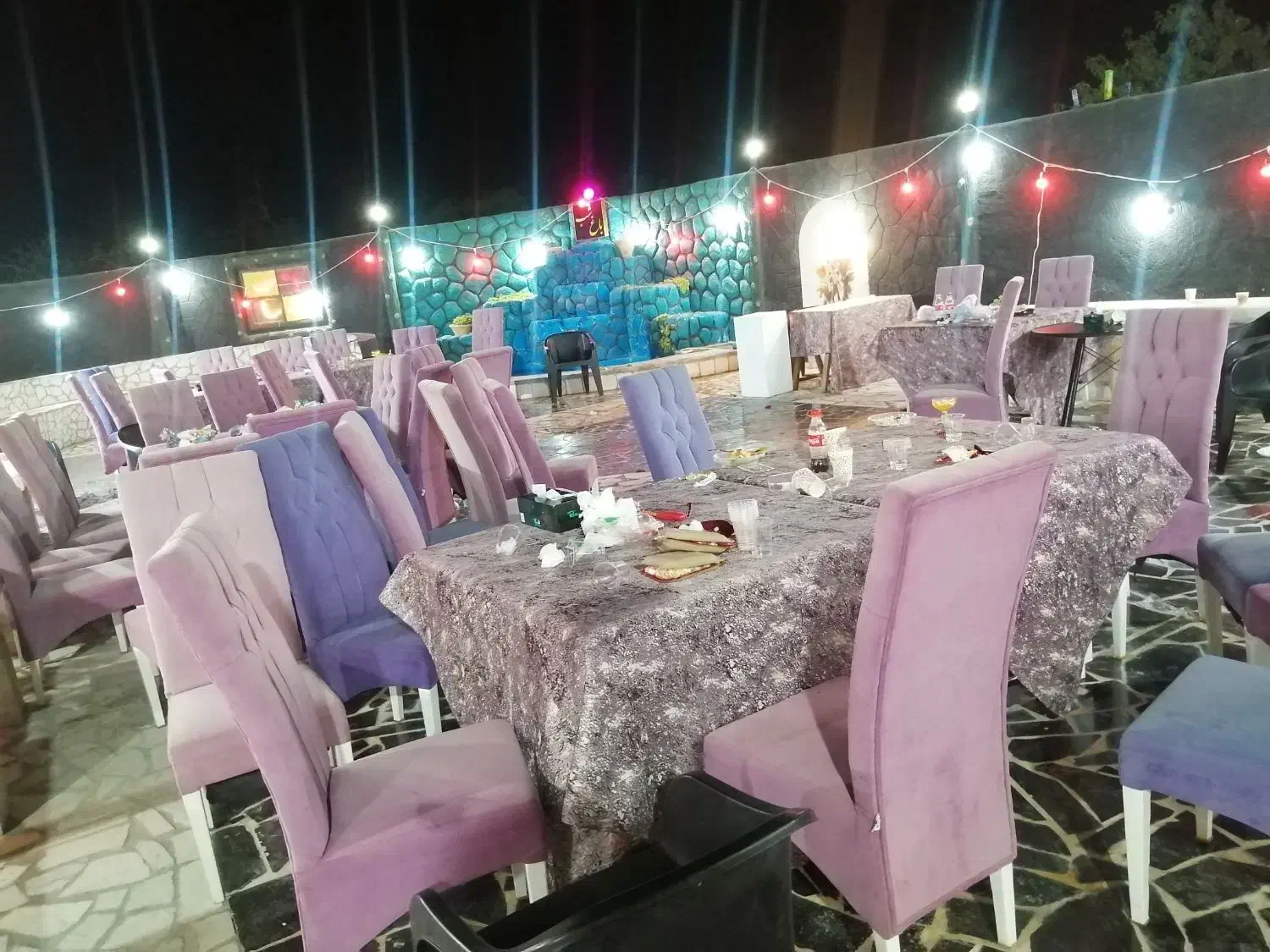 باغ مجالس نی‌ریز|خدمات پذیرایی، مراسم|نی‌ریز, |دیوار