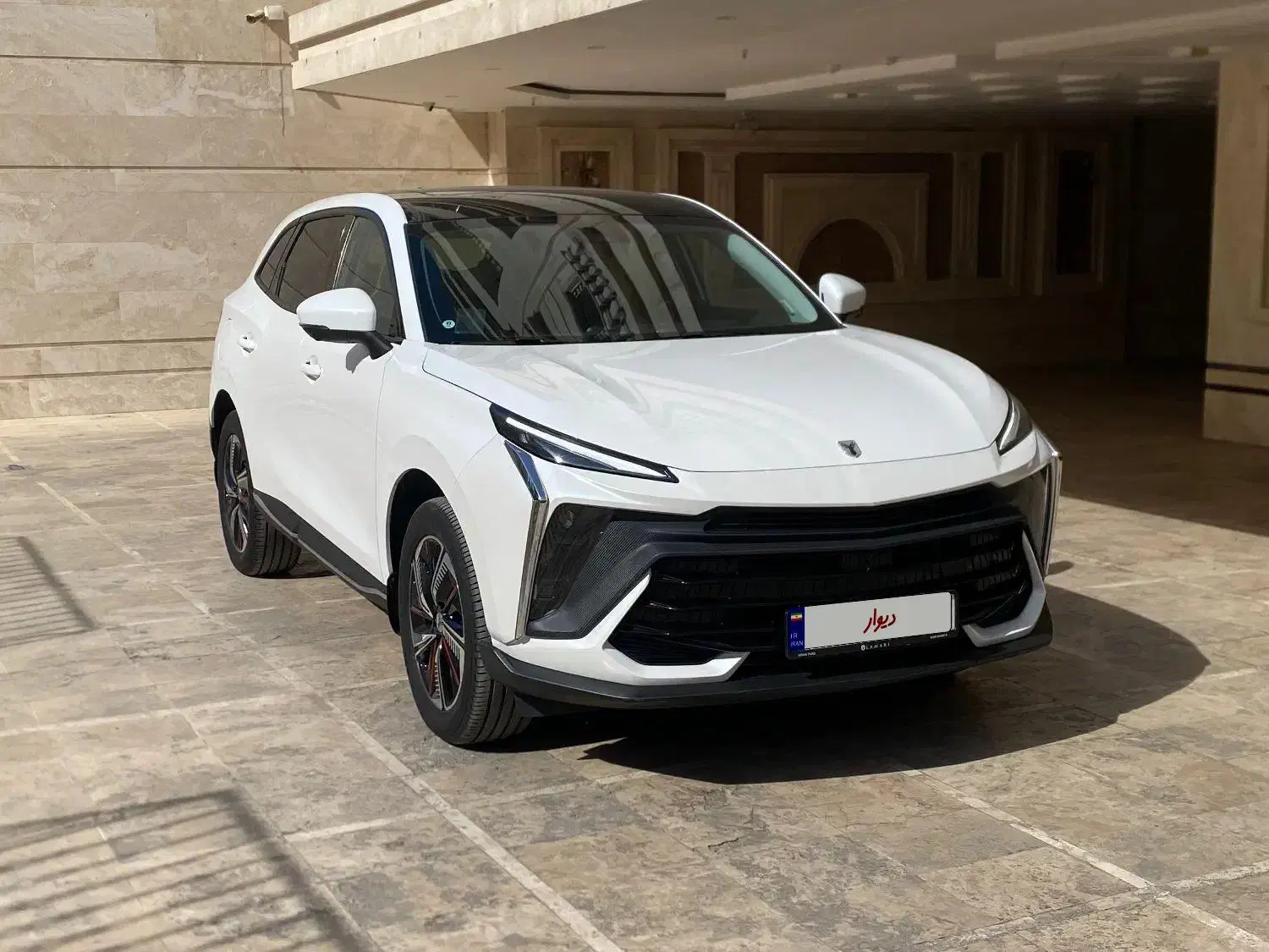 لاماری هیبرید مدل ۲۰۲۴ سفید صدفی متالیک|خودرو سواری و وانت|مشهد, فلسطین|دیوار