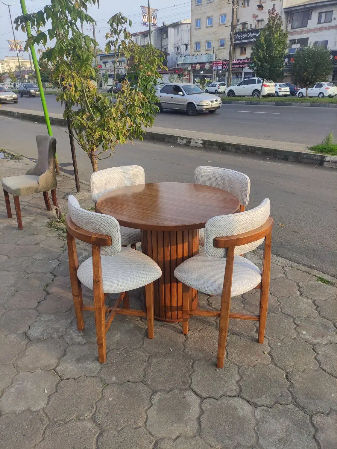 نهار خوری چهار نفره/تولید کننده|میز و صندلی غذاخوری|رشت, گلزاران|دیوار