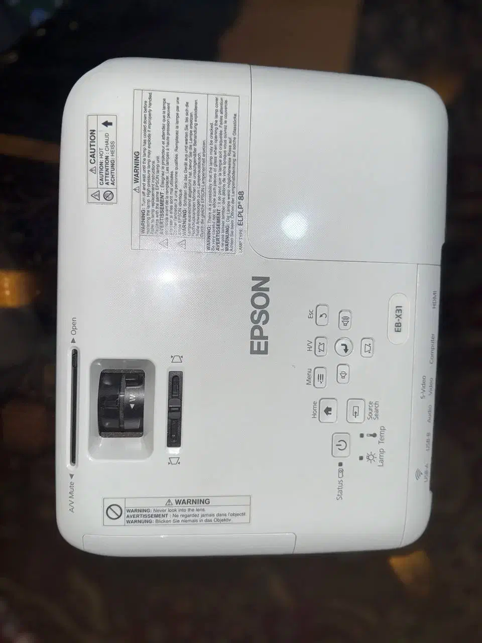 ویدیو پروژکتور برند اپسون|تلویزیون و پروژکتور|اهواز, زیتون کارگری|دیوار