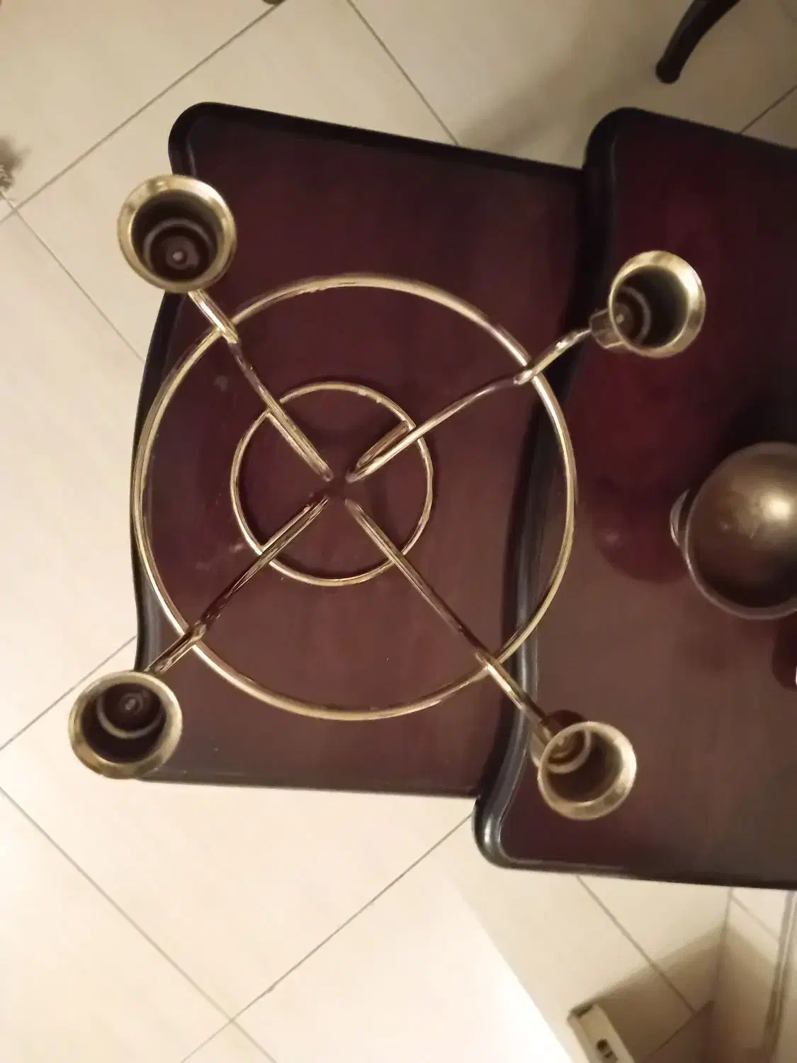 دوعدد جا شمعی با رنگ طلایی و نقره‌ای|صنایع دستی و سایر لوازم تزئینی|تهران, قیطریه|دیوار