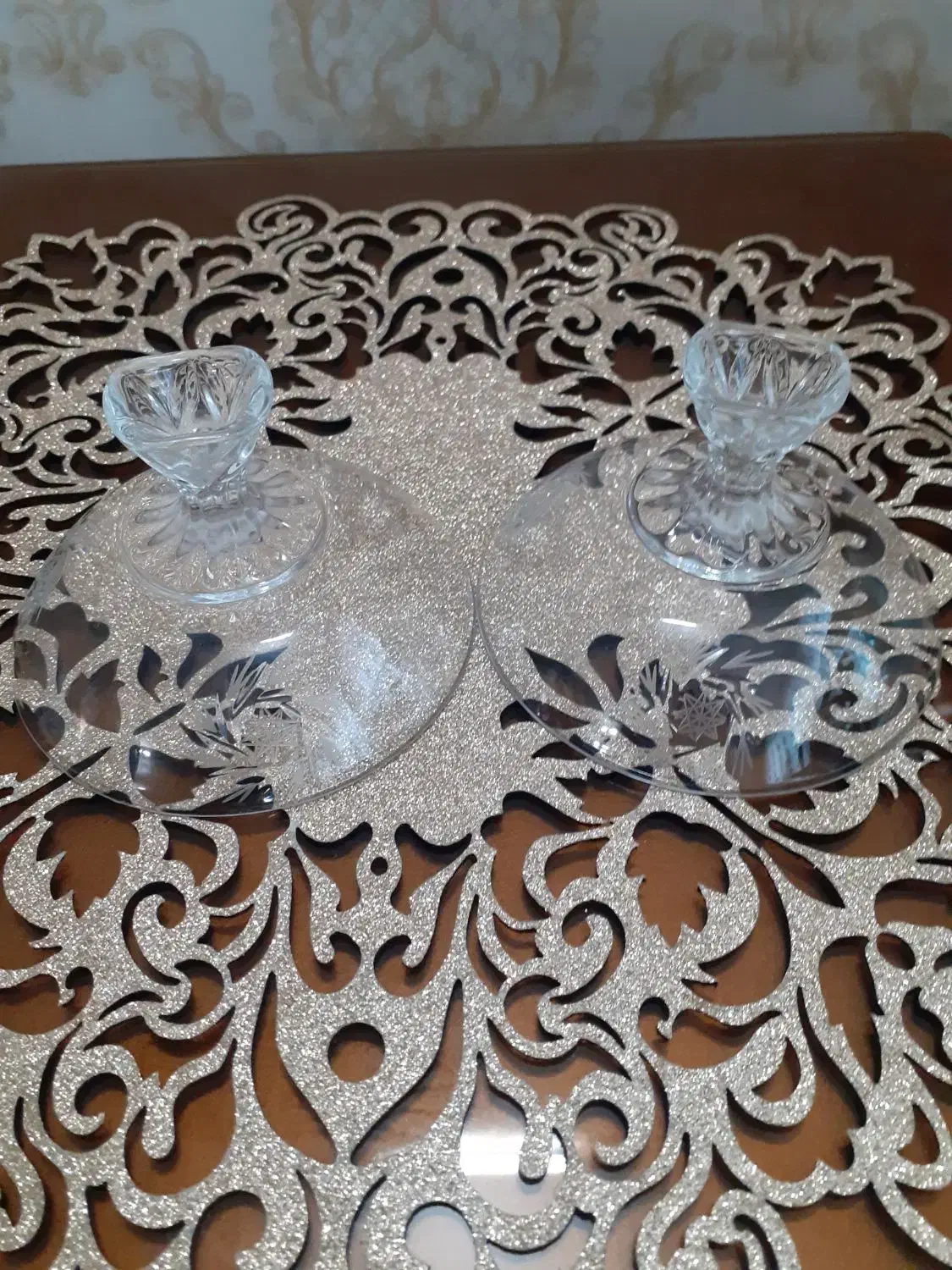 درب قندان خورشیدی واستکان چای خوری|ظروف سرو و پذیرایی|اسلام‌شهر, شهرک مهدیه|دیوار