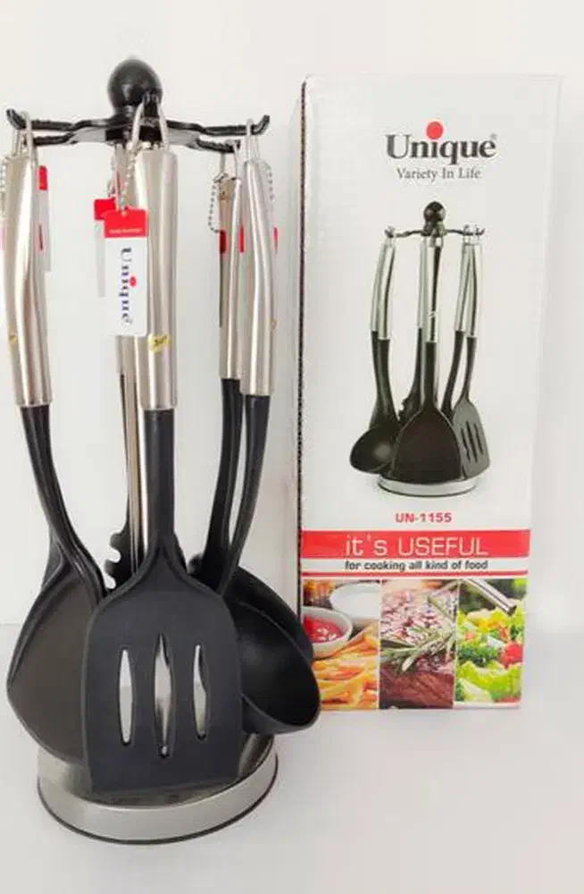 ست کامل کفگیر ملاقه مارک یونیک اکبند|ظروف پخت‌وپز|اهر, |دیوار