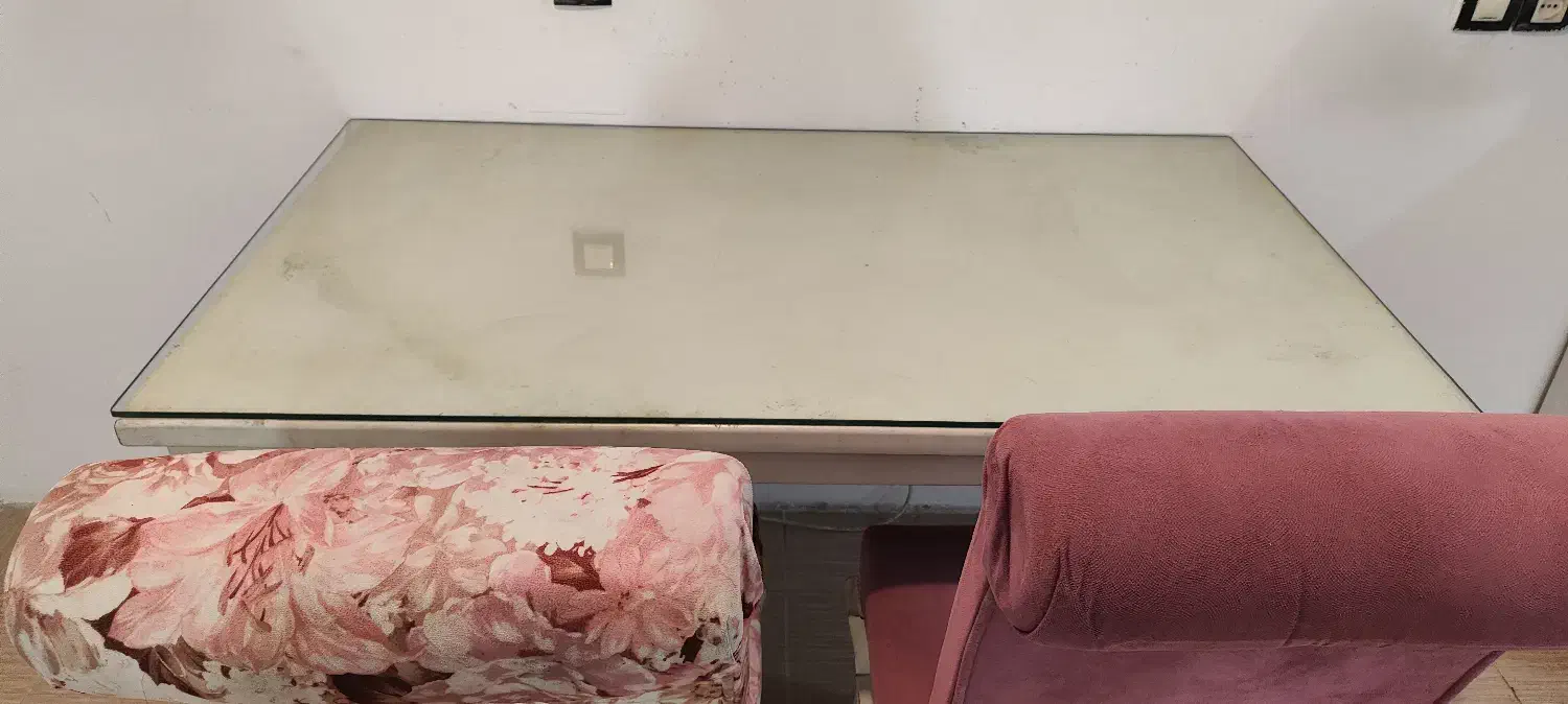 میز چوبی ۶ نفره|میز و صندلی غذاخوری|سرخرود, |دیوار