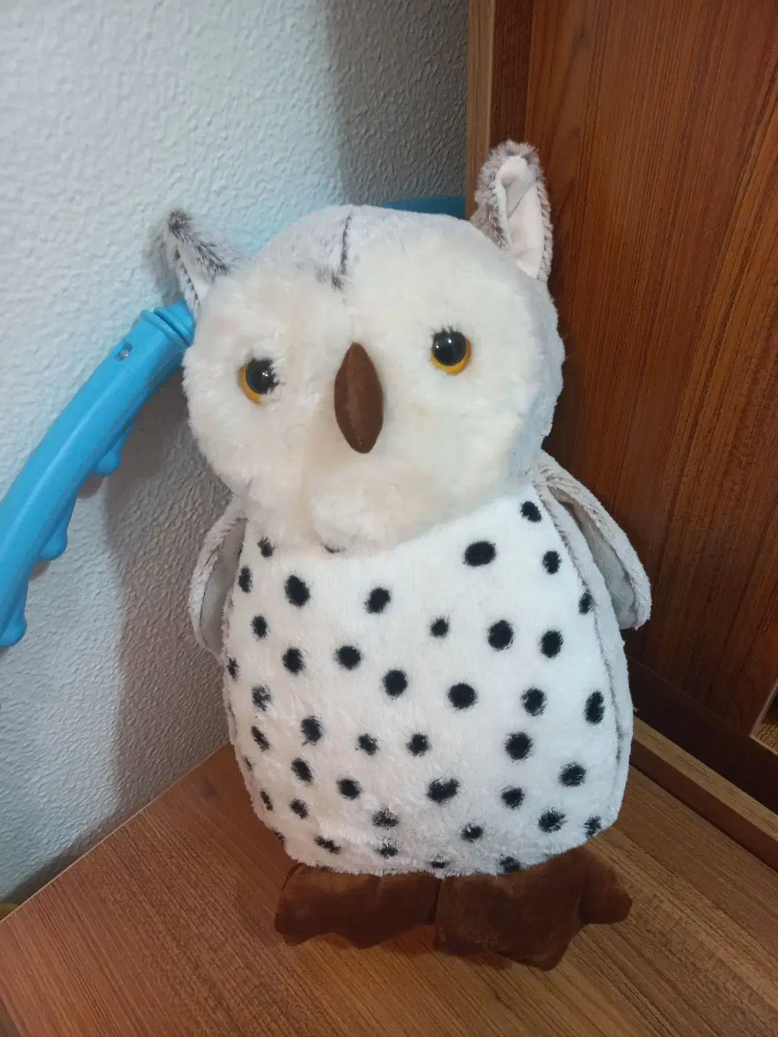 عروسک جغد کاملا نو|اسباب‌بازی بچه|شاهین‌شهر, فردوسی|دیوار