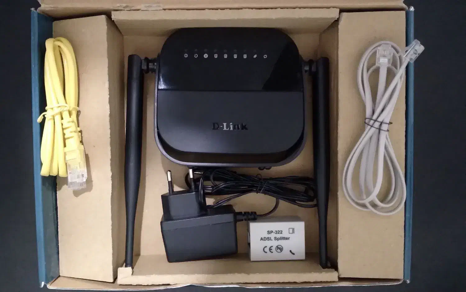 مودم D-LInk DSL124|مودم و تجهیزات شبکه|لنجان, |دیوار
