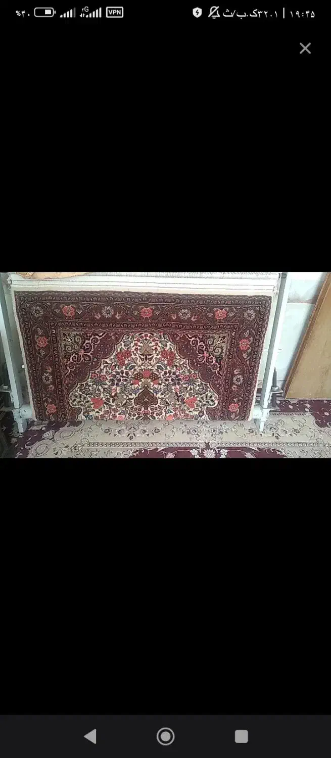 دار قالی نیمه کا ره|فرش|اسدآباد, |دیوار