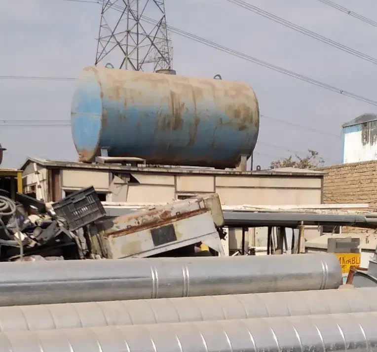 تانکر فلزی 8 هزار لیتری|مصالح و تجهیزات ساختمان|صباشهر, |دیوار