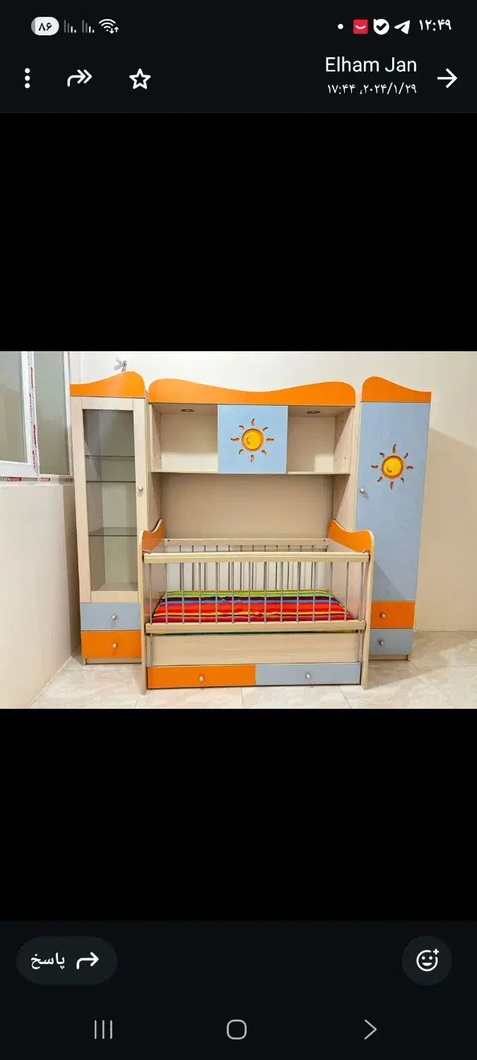 سرویس خواب کودک|تخت و سرویس خواب|آبادان, |دیوار