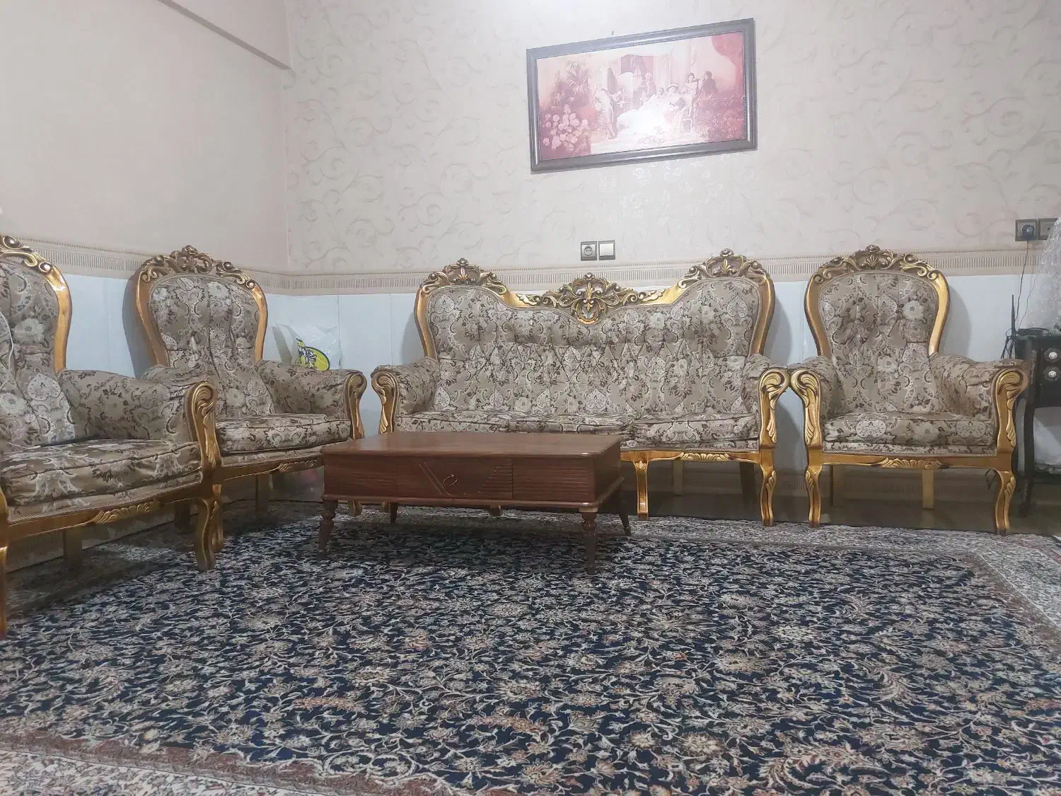 مبل خیلی تمیز بدون شکستگی|مبلمان خانگی و میز عسلی|شاهدشهر, |دیوار