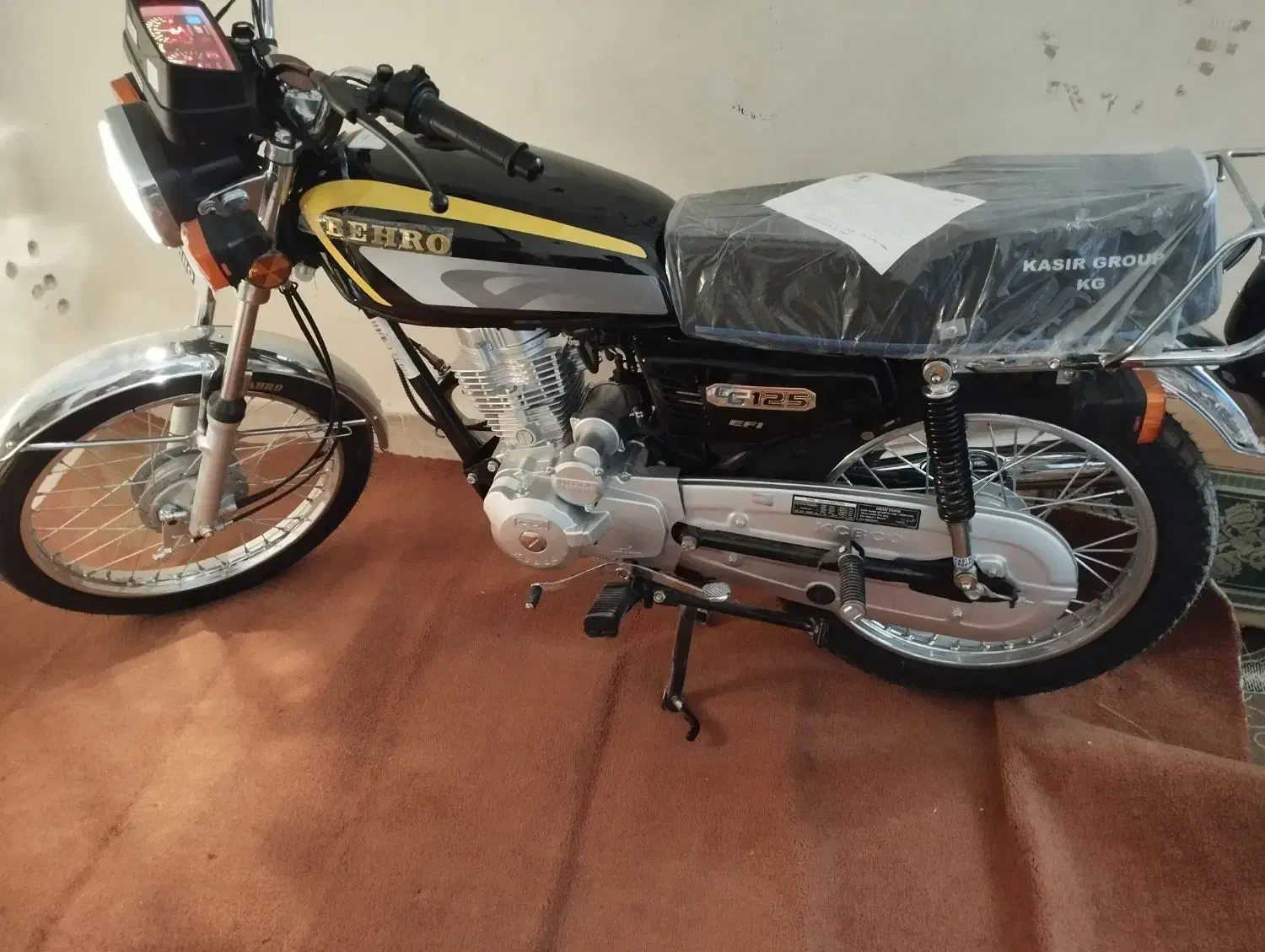 موتور بهرو ۱۲۵استارتی صفر|موتورسیکلت|بندرعباس, |دیوار