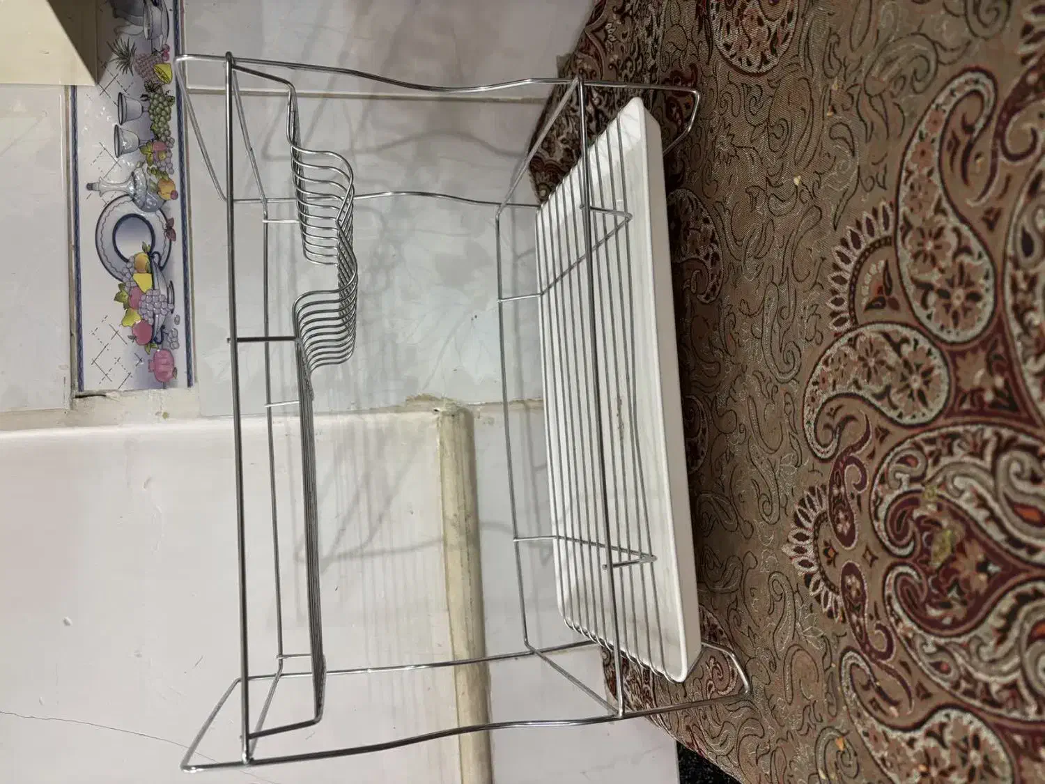 جاظرفی کنار سینک|آبچکان و نظمدهنده ظروف|قم, باغ کرباسی|دیوار