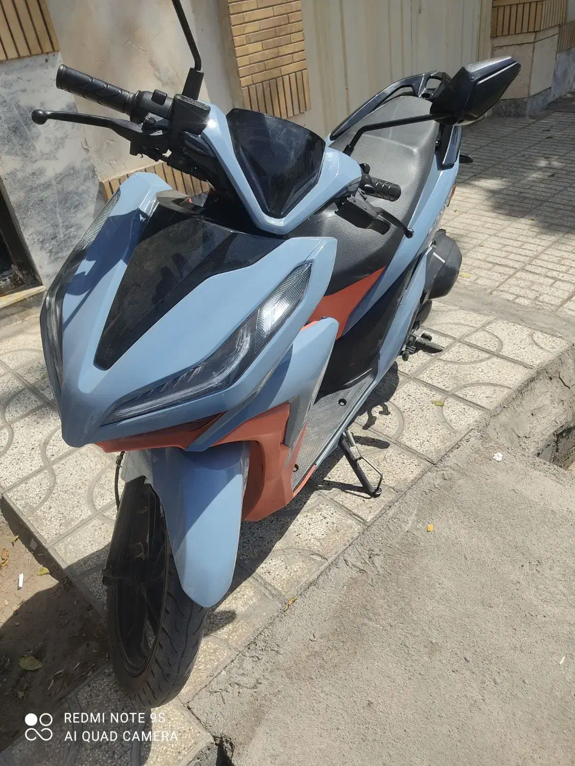 موتور گلکسی نیروموتور مدل ۴۰۲مدارک کامل|موتورسیکلت|تربتحیدریه, آبشار|دیوار