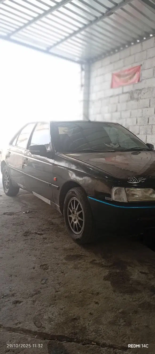 پژو ۴۰۵مشکی|خودرو سواری و وانت|لامرد, |دیوار