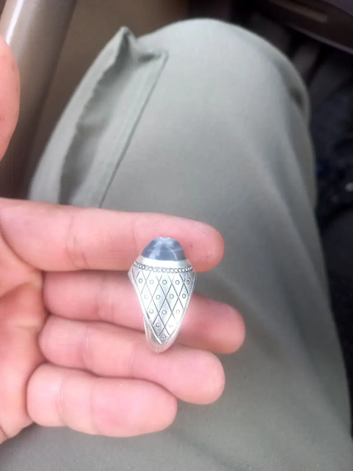 انگشتر باباقوری بی نظیر|جواهرات|بافت, |دیوار