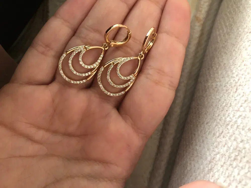 گوشواره طلا روس|جواهرات|گلبهار, شهر جدید گلبهار|دیوار