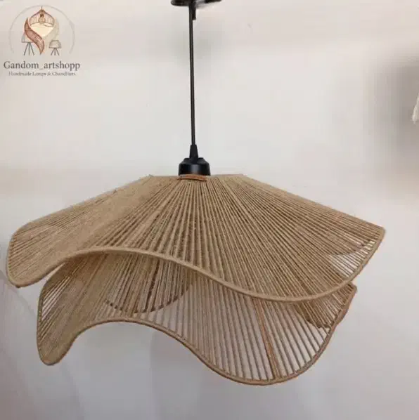 لوستر لاله دو طبقه|لوستر و چراغ آویز|کرمانشاه, |دیوار