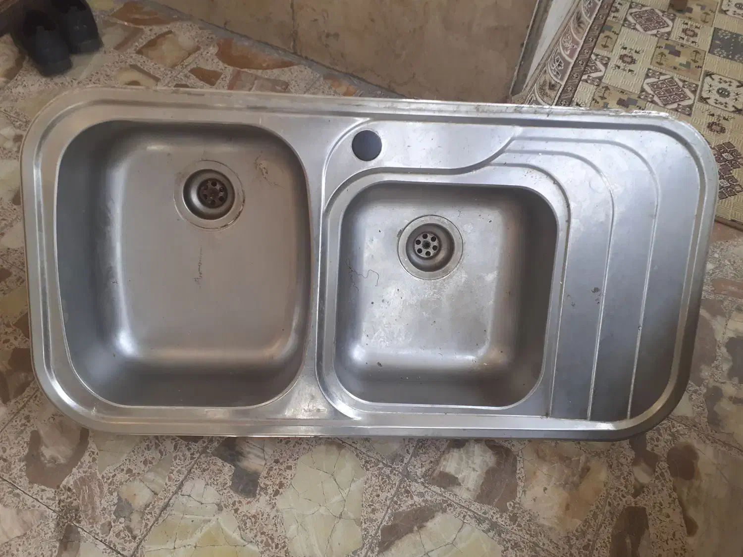 سینک ظرفشویی دوقلو توکار|مصالح و تجهیزات ساختمان|تهران, دردشت|دیوار