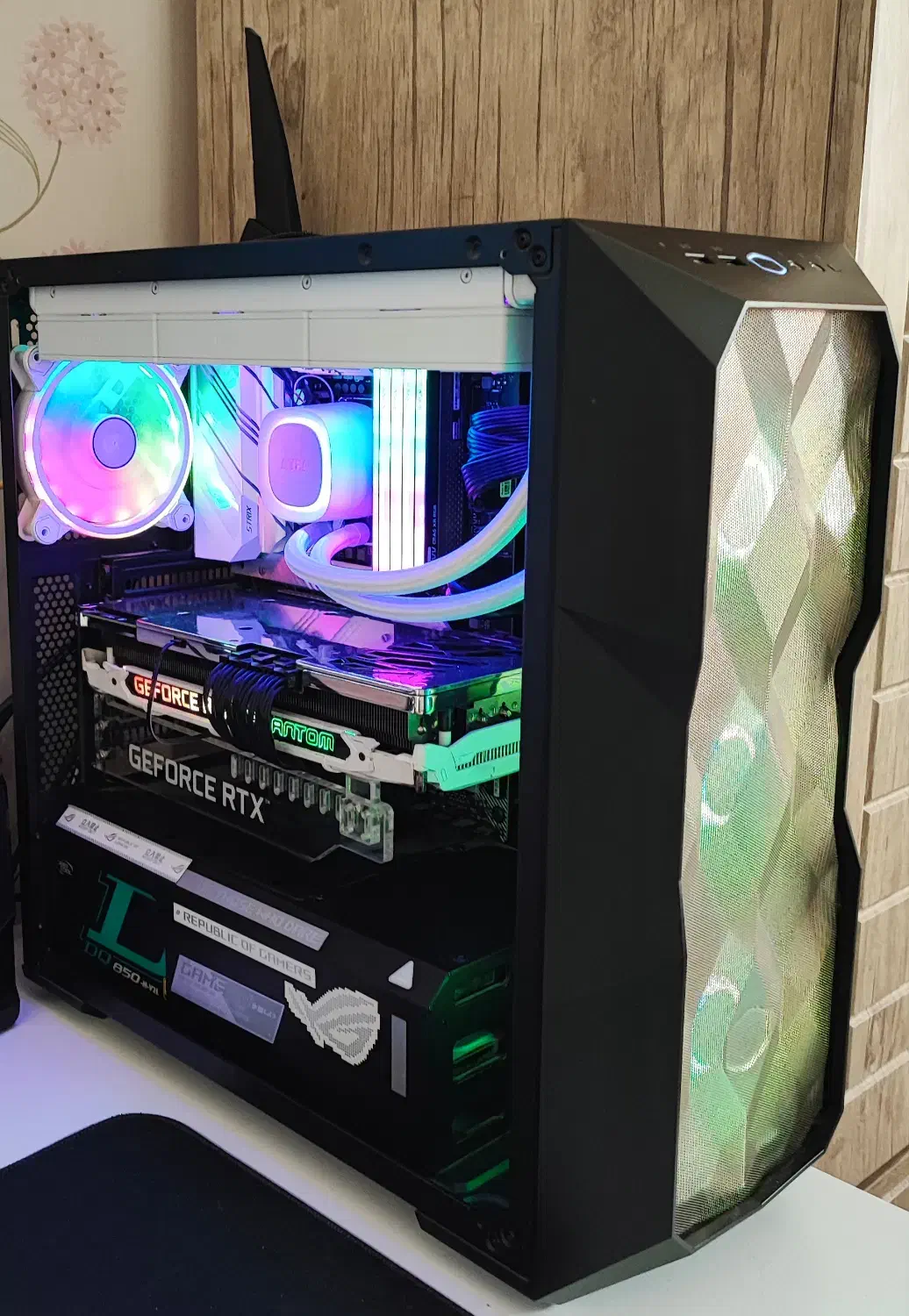 سیستم رده بالا و قدرتمند گیمینگ و کار مهندسی|رایانه رومیزی|رباط‌کریم, رباط‌کریم|دیوار