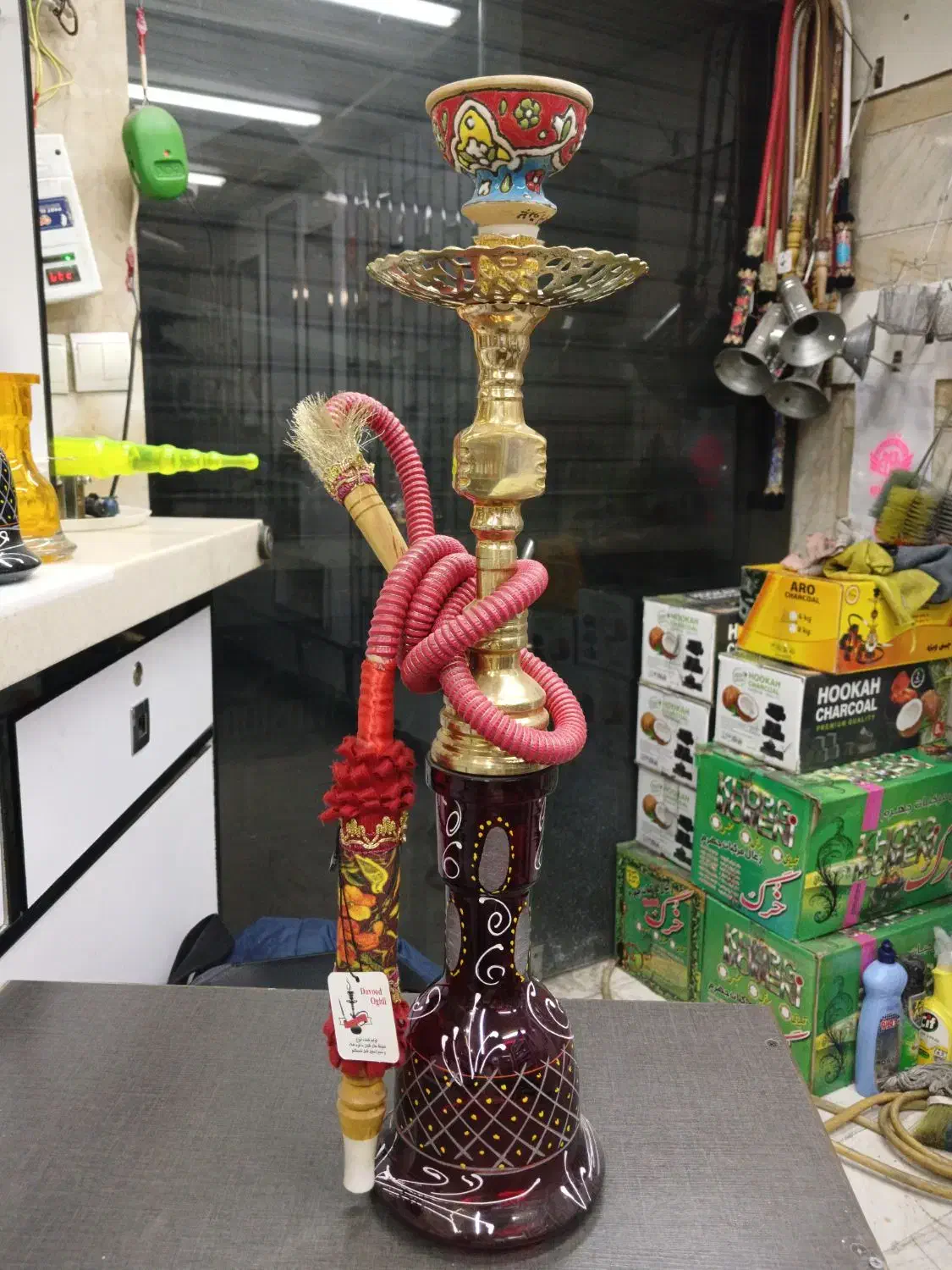 قلیان برنجی اکبند|کلکسیون و سرگرمی|تهران, افسریه جنوبی|دیوار