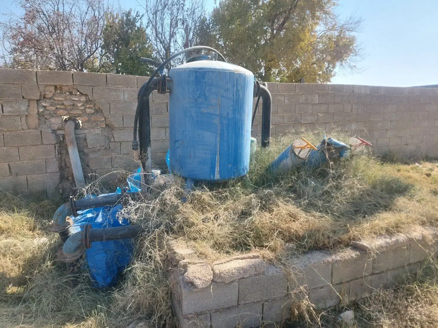 دستگاه فیلتر شنی تسویه آب کشاورزی|ماشین‌آلات صنعتی|شیراز, داریون|دیوار