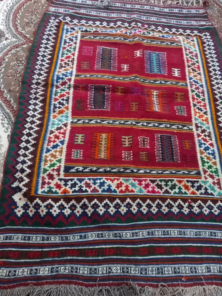 فروش گپه وگلیم قشقایی|گلیم، جاجیم، گبه|دوگنبدان, |دیوار