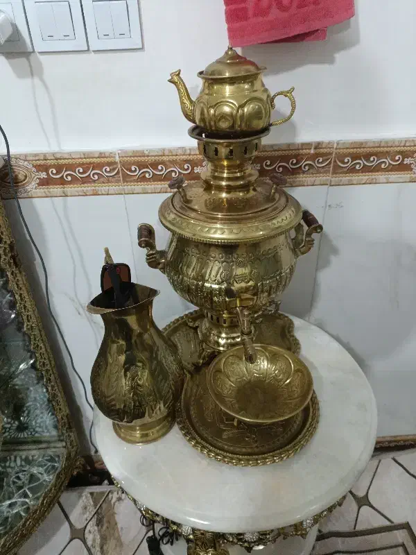 سرویس برنز|سماور، چای‌ساز، قهوه‌ساز|کرمانشاه, |دیوار