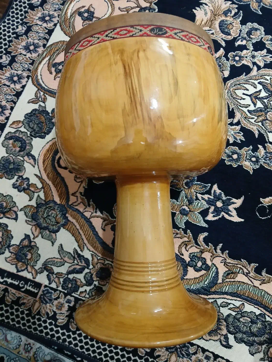 تمبک تنبک شیرانی ۲مُهرچوب یکتکه دهنه۲۸|سازهای سنتی|تهران, تجریش|دیوار