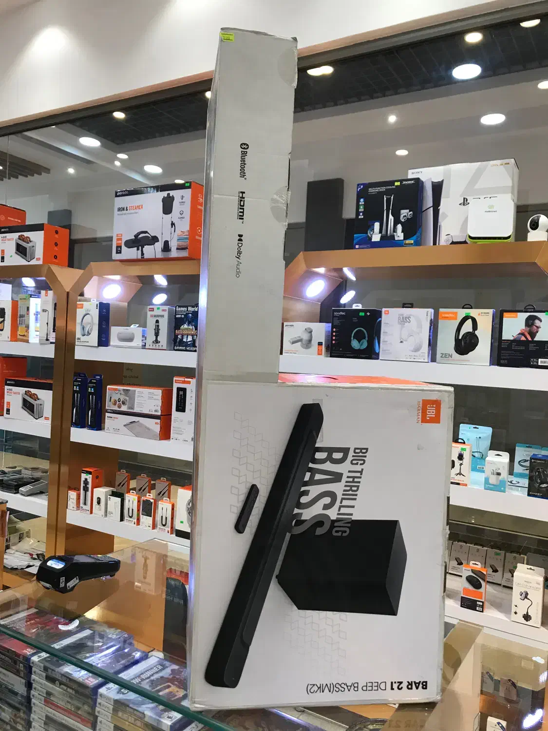 ساندبار JBL Bar 2.1 Deep Bass MK2|سیستم صوتی خانگی|کیش, |دیوار